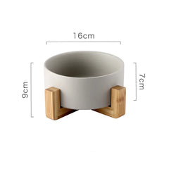 Ceramic Anti-Flip Bowl For Pets